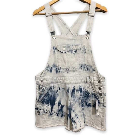 Tie-Dye Juniors Overalls    - Picture 1 of 3